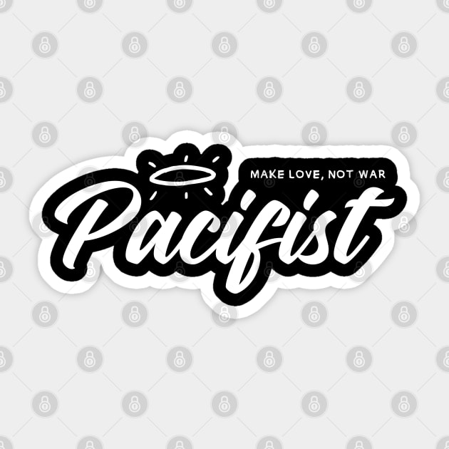 PACIFIST Sticker by Fabrik